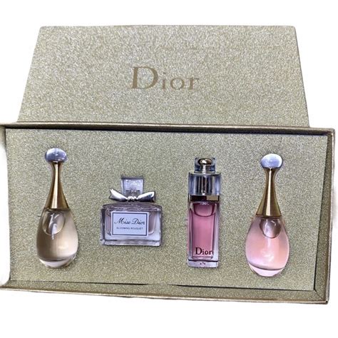 jasmine perfume christian dior|Christian Dior miniature perfume set.